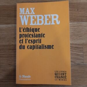 Max Weber Book - L'éthique protestante et l'esprit du capitalisme